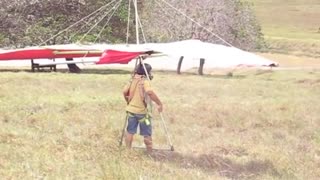 Hang gliding