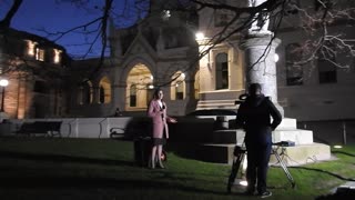 Labour new New Zealand Govt moments after outside parliament
