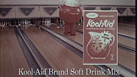Kool-aid 1970's Classic TV Commercial: "Bowling Friend" - Great Nostalgia