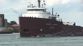 Robert S Pierson 629ft 192m General Cargo Ship In Great Lakes