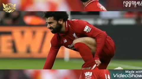 A serious injury to the star Mohamed Salah