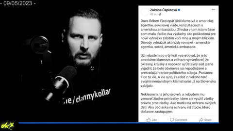 Danny Kollár: SOROSOVA AMERICKÁ AGENTKA ČAPUTOVÁ - NAJVÄČŠIE ZLO A NEŠŤASTIE PRE SLOVENSKO