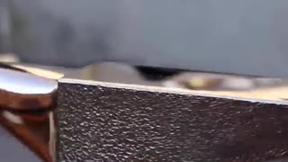 Melting Artillery Bands into Anvil - Bronze Casting