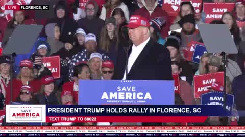 President Trump LIVE Florence SC Rally 2022 Spring