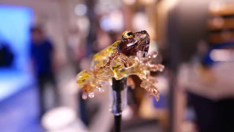 JAPANESE CANDY ART - Goldfish, Frog, Cat, Dog Amezaiku Tokyo Japan