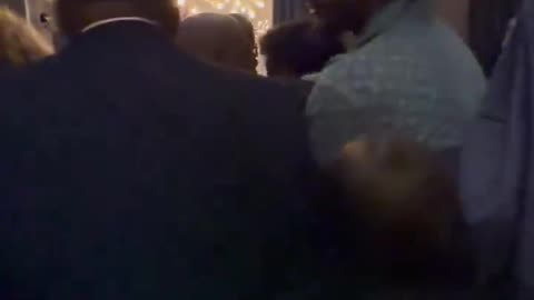 Democrat Party In Detroit Turns Into A Brawl When Pro-Hamas Thugs Go At An Israel Supporting Liberal