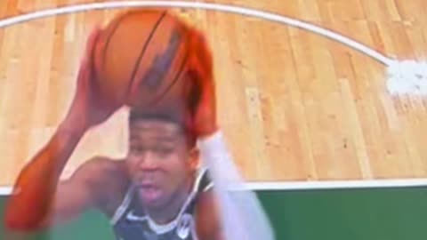 Giannis POSTERIZED DUNK! Just get out of his way lol.