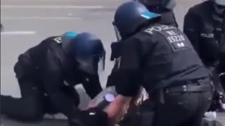 Police brutality Germany