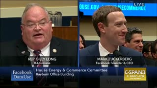 Rep. Billy long questions Mark Zuckerberg