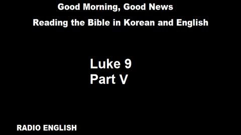 Radio English | Luke 9 | Part V