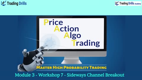 Pro Trading Cours : How to update the sideway channel breakouts to another sideways