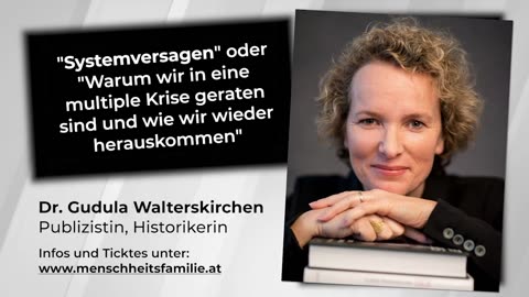 Systemversagen - Vortragsreihe Dr. Gudula Walterskirchen