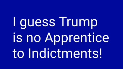 Ttump is Indicted Again!