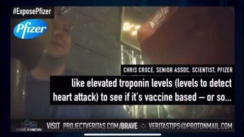 Project Veritas - Pfizer Scientist Admits They Knew About Links to Myocarditis
