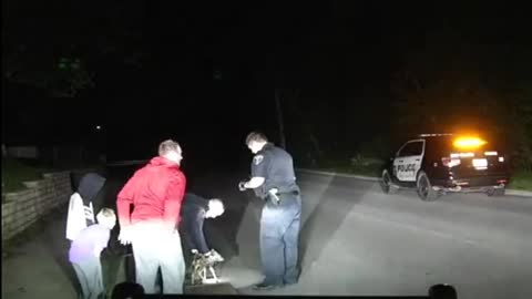 Police release video of amazing baby deer rescue