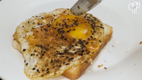 Seasoned Slice || Fry Egg Toast for Breakfast or Snacking ||