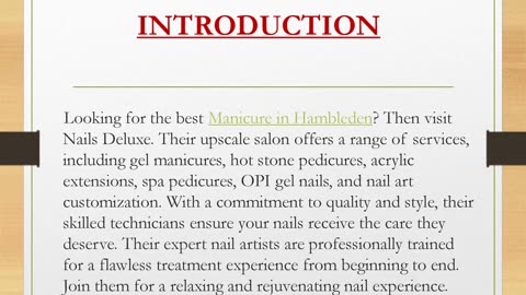 Best Manicure in Hambleden