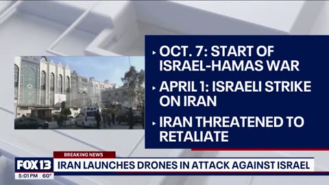 Iran launches attack on Israel