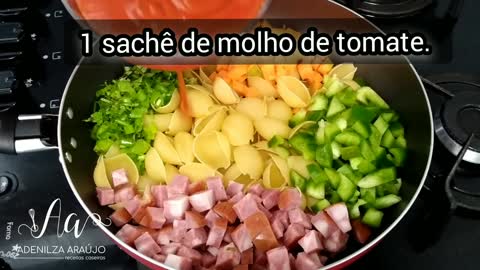 O famoso macarrão de preguiçoso | Receita simples