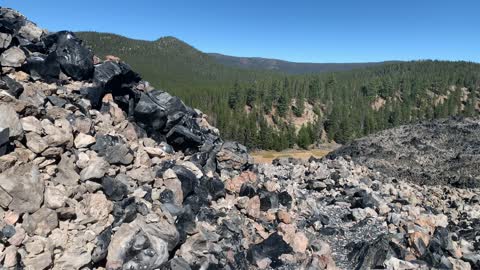 Central Oregon – Newberry Volcanic National Monument – Spectacular Obsidian – 4K