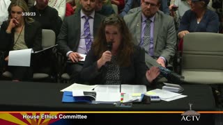 ARIZONA CORRUPTION EXPOSED: Liz Harris House Ethics Committee Hearing
