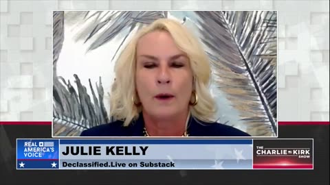 Julie Kelly on Charlie Kirk Show : Uncovers the White House Collusion With the DOJ Over Trump..