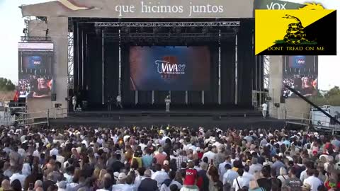 2022 10 08 Javier Milei en #Viva22 en España