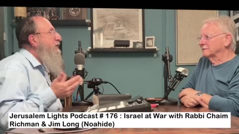 Rabbi Chaim Richman, Christians should be worshiping Jews not Jesus (podcast) - Original Footage