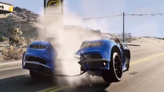 Game Bugatti crash