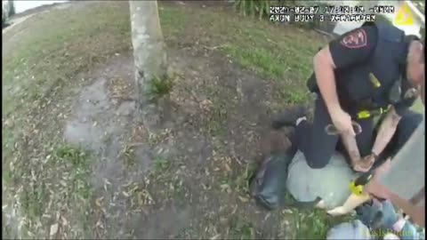 Bodycam shows Lakeland officer using force to arrest Marcus Adams, who was smoking and on a bicycle