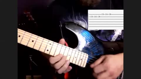 Shred licks (licks that will help you play faster) in C minor