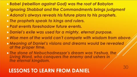 Daniel's Revelation of the Latter Days - Part 2