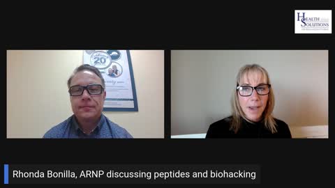 🌊 6 areas to use Biohacking with Peptides w Rhonda Bonilla Functional NP on Health Solutions Podcast