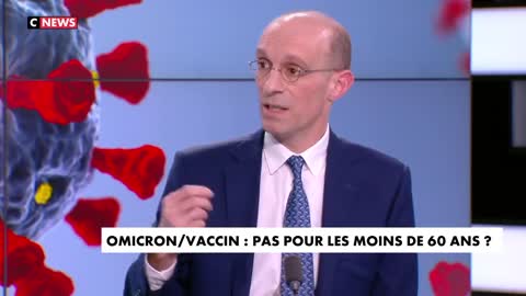 20220216 COVID-19 CNEWS Pr Peyromaure - vaccin ARN: 1 effet indésirable grave pour 4000 injections