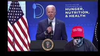 Are Biden's deep state handlers sending a message even if he doesn't realize it?