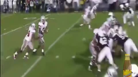 The greatest 1 yard touchdown run you will ever see!