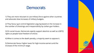 Democrats vs Republicans explained in 5 minutes! | US politics summary