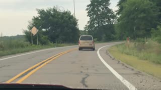 Minivan with a Bouncy Backend