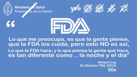 Documental OMS, FDA, ANMAT, Sangorrin, Diblasi, Dr. Monteverde, Argentina