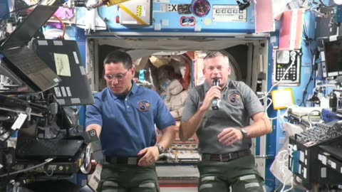 Space Station Crew Answers Chapel Hill, North Carolina, Student Questions - Sept. 13, 2023