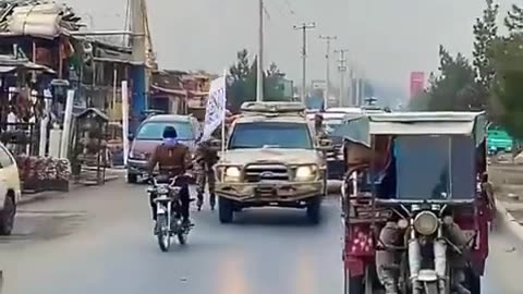 Taliban Rollerblade Patrol