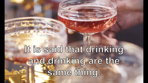 How is drinking and smoking related? It is said that drinking and drinking are the same thing. ...