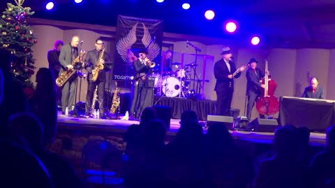 Rudolf the Ted Nosed Reindeer- Big Bad Voodoo Daddy Style!