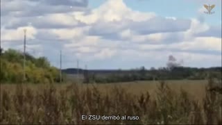 El ZSU derribó al ruso.