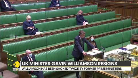 UK minister Gavin Williamson resigns, quits over bullying allegations