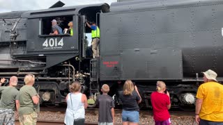 Union Pacific Big Boy #4014 Leaving Pacific, Missouri