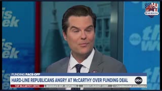 Matt Gaetz Interview on Jonathan Karl