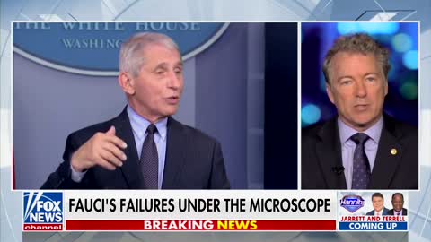 Rand Paul Rips Fauci: ‘Live Your Life and Ignore This Man’