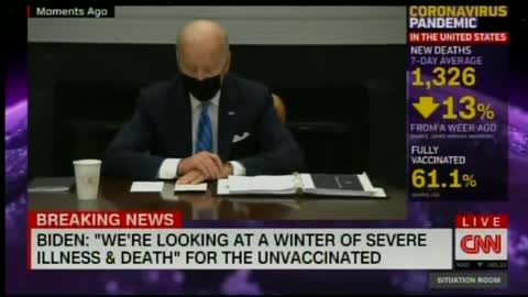 Biden Warns The Unvaccinated Of A Deadly Winter