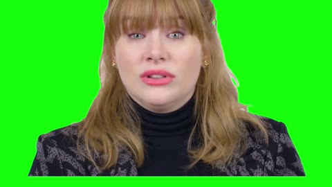 Bryce Dallas Howard Crying | Green Screen